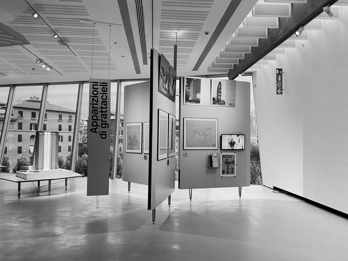 enrimelato's tweet photo. Gio Ponti. Amare l’architettura. @Museo_MAXXI https://t.co/3Z1tImbMdZ