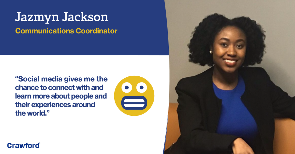 crawco's tweet photo. It's #WorldEmojiDay and we're celebrating with some of Crawford's social media team members. Swipe to see their favorite emojis and to learn why they love working on the platforms! https://t.co/YhNXqVmnSr