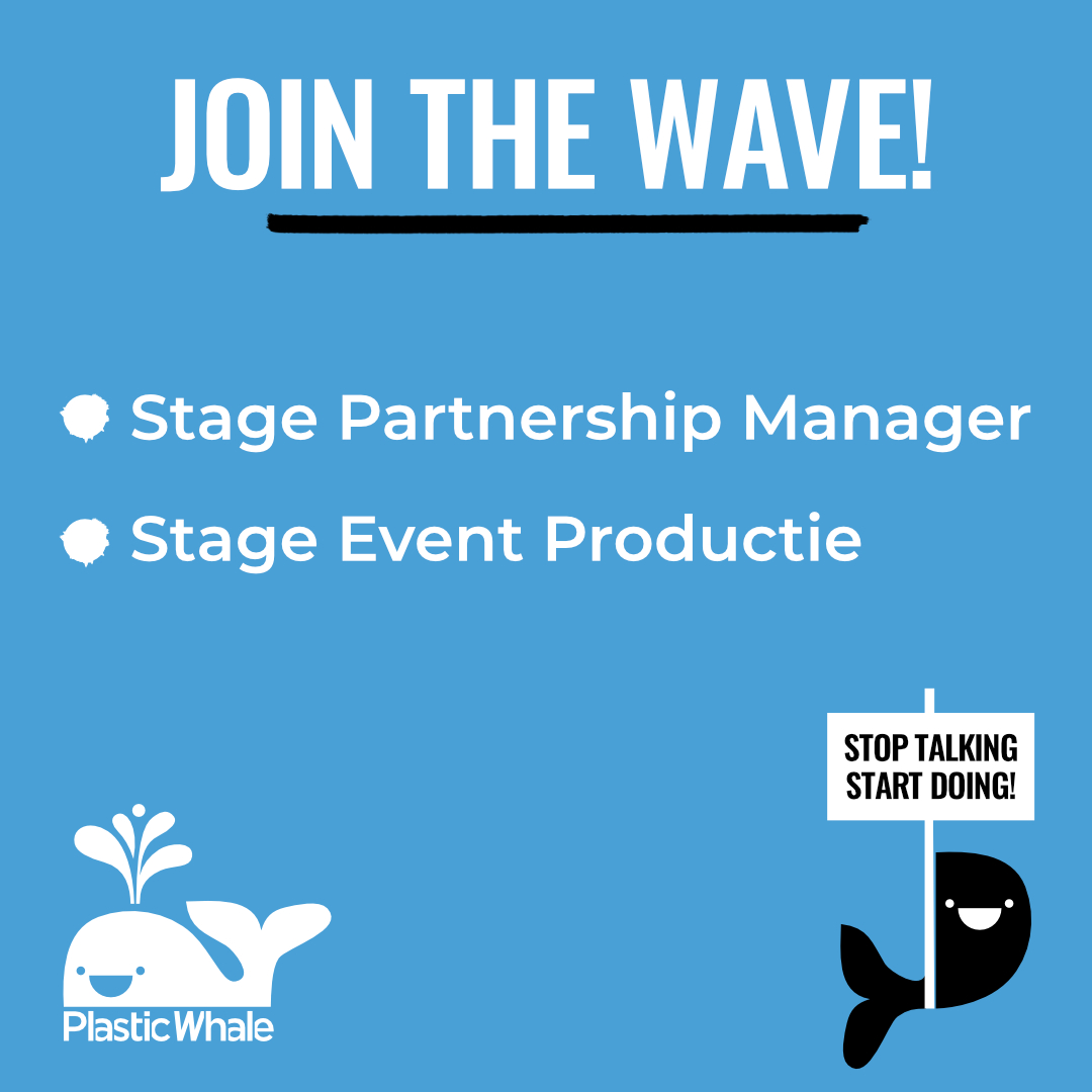 Join the wave! Heb jij geweldige ondernemende skills of ben je een event productie talent? Wil je er, samen met ons, voor zorgen dat we steeds meer mensen betrekken in onze missie om zoveel mogelijk plastic te redden? Dan zoeken wij jou! plasticwhale.com/plastic-whale-…