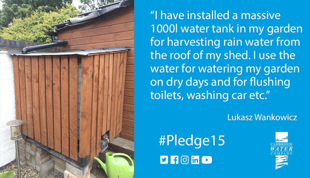 Cambswater's tweet photo. In May and June you told us how you'd #Pledge15 to help save water, now and for future generations. 

We had lots of ideas but there could only be three winners and here they are:

1⃣ Chris
2⃣ Rachel
3⃣ Lukasz

https://t.co/aodmFp4Knh https://t.co/2hKmWKfC5Z