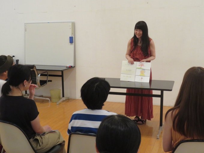 過去の授業紹介】 絵本コース：立本倫子さん［colobockle］（絵本作家