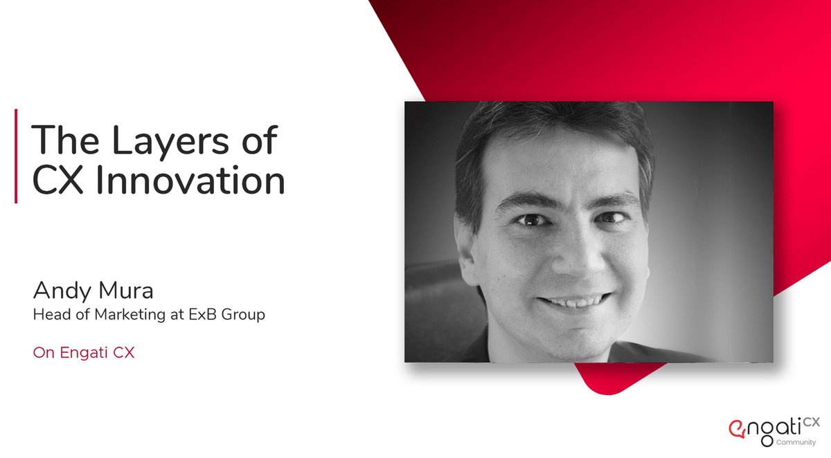 getengati's tweet photo. https://t.co/S4xjFlgzmT
Tune in to the Engati CX Podcast to learn about Cognitive Process Automation and how it can help personalize your offerings for your customers. @andy_mura
#AndyMura #cognitiveautomation #marketingautomation #headofmarketing #exbgroup #tech #AI #machine https://t.co/RMBfHZPuDG
