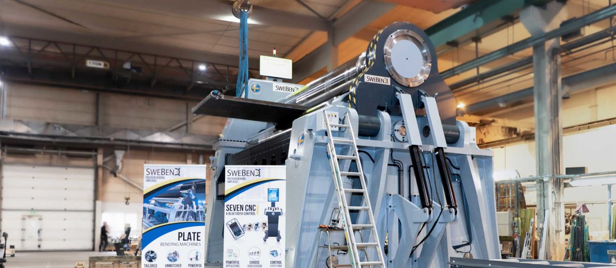 wjsmachinetool1's tweet photo. Ask us for what you think is impossible, we’ll gladly try to prove you wrong! No matter if you’re producing pressure vessels, heat tanks, cylinders for airplanes or rolling plates for heaters, as the UK authorised partner for SweBend we’ve got you covered https://t.co/Ketu6sFTj9 https://t.co/e9bG7mGNNb