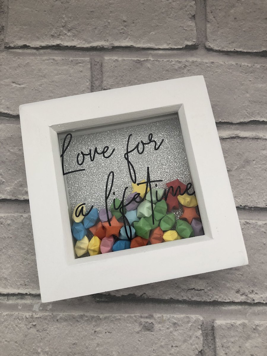 Annett905's tweet image. Japanese Lucky Star Frames 

The number of stars in each frame have a meaning for a different kind of love 

Small frame - 10cm x 10cm - £5 each 
Large frame - 20cm x 20cm - £7.50 each

#japaneseluckystars #luckystars #loveframes #love #luckyinlove #showsomeoneyoulovethem #stars