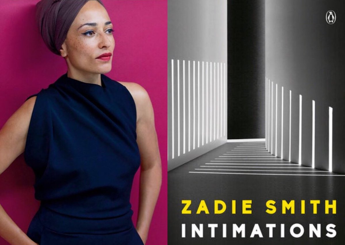GreenAppleBooks's tweet photo. Intimations : Six Essays
By Zadie Smith
🍏📚 pre-order  
https://t.co/SJHBXF4Qec

Written during the early months of lockdown, what does it mean to submit to a new reality--or to resist it? How do we compare relative sufferings? In our isolation, what do other people mean to us? https://t.co/J7qPzOKUuQ