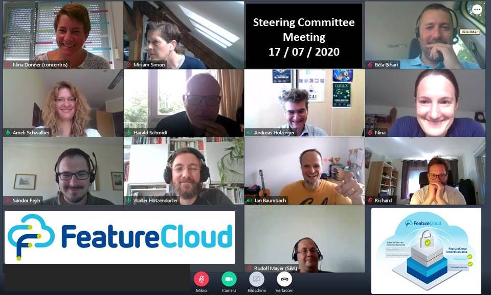 FeatureCloud (@feature_cloud) on Twitter photo Into the future of #FeatureCloud: The Steering Committee discusses feedback from yesterday's #EC expert review of the project's progress. Thumbs up: Full steam into the next research period! #AI #H2020 <a href="/WHotzendorfer/">Walter Hötzendorfer</a> <a href="/SBA_Research/">SBA Research - Science for better security</a> <a href="/aholzin/">Andreas Holzinger</a> <a href="/janbaumbach/">Jan Baumbach</a> <a href="/TU_Muenchen/">TU München</a> <a href="/researchinst/">Research Institute AG & Co KG</a> Into the future of #FeatureCloud: The Steering Committee discusses feedback from yesterday's #EC expert review of the project's progress. Thumbs up: Full steam into the next research period! #AI #H2020 <a href="/WHotzendorfer/">Walter Hötzendorfer</a> <a href="/SBA_Research/">SBA Research - Science for better security</a> <a href="/aholzin/">Andreas Holzinger</a> <a href="/janbaumbach/">Jan Baumbach</a> <a href="/TU_Muenchen/">TU München</a> <a href="/researchinst/">Research Institute AG & Co KG</a>