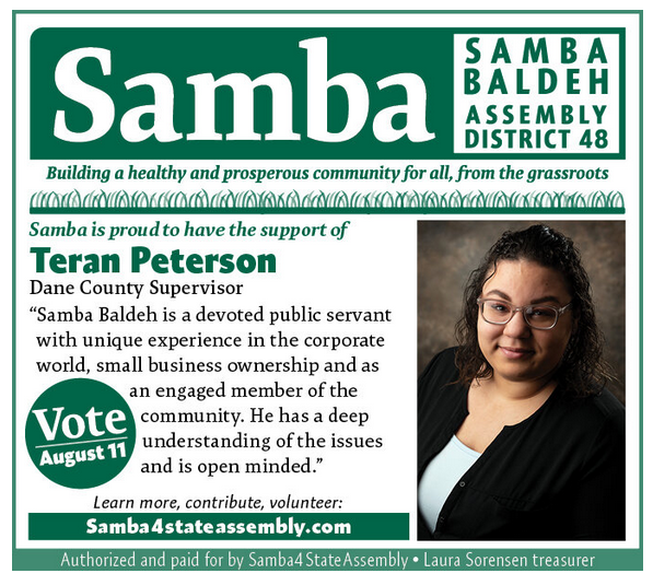 'Samba Baldeh is a devoted public servant with unique experience in thee corporate world, small business ownership and as an engaged member of the community. He has a deep understanding of the issues and is open minded.'