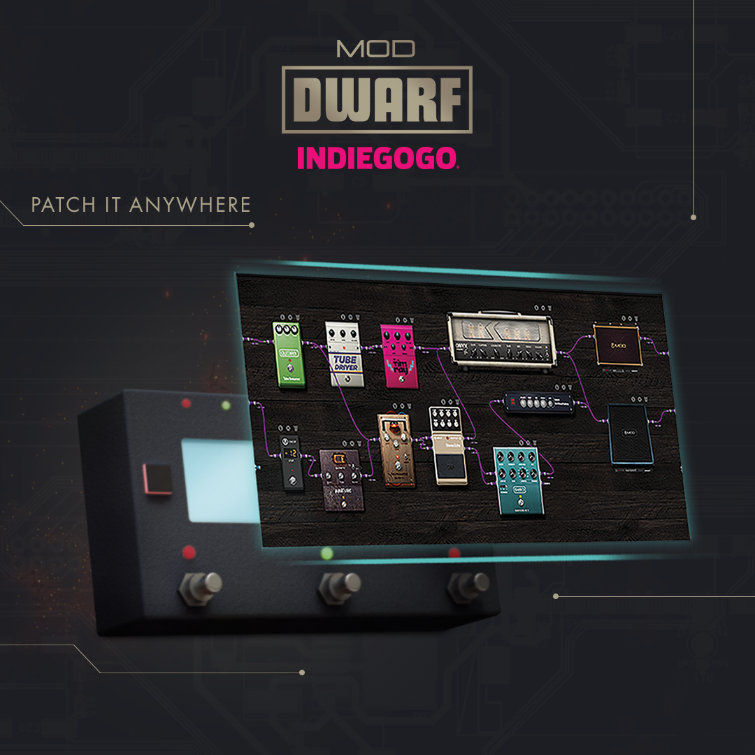 modaudiotw's tweet image. Assemble patches from the device, or open the graphical interface from any tablet, smartphone, or computer to create complex rigs. With an intuitive drag &amp;amp; drop usage, nailing your sound was never so easy and fun. Check this small, smart device: indiegogo.com/projects/mod-d…
#MODDwarf
