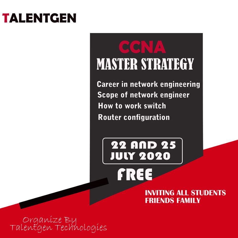 TalentgenT's tweet image. Register Now 💯👉👉 bit.ly/394ItzI
Many view computer networking as an attractive career field. In the early 2000s, networking was one of the hottest fields around us
#networking #learnccna #ccnatraining #freeccnatraining #newtricks
