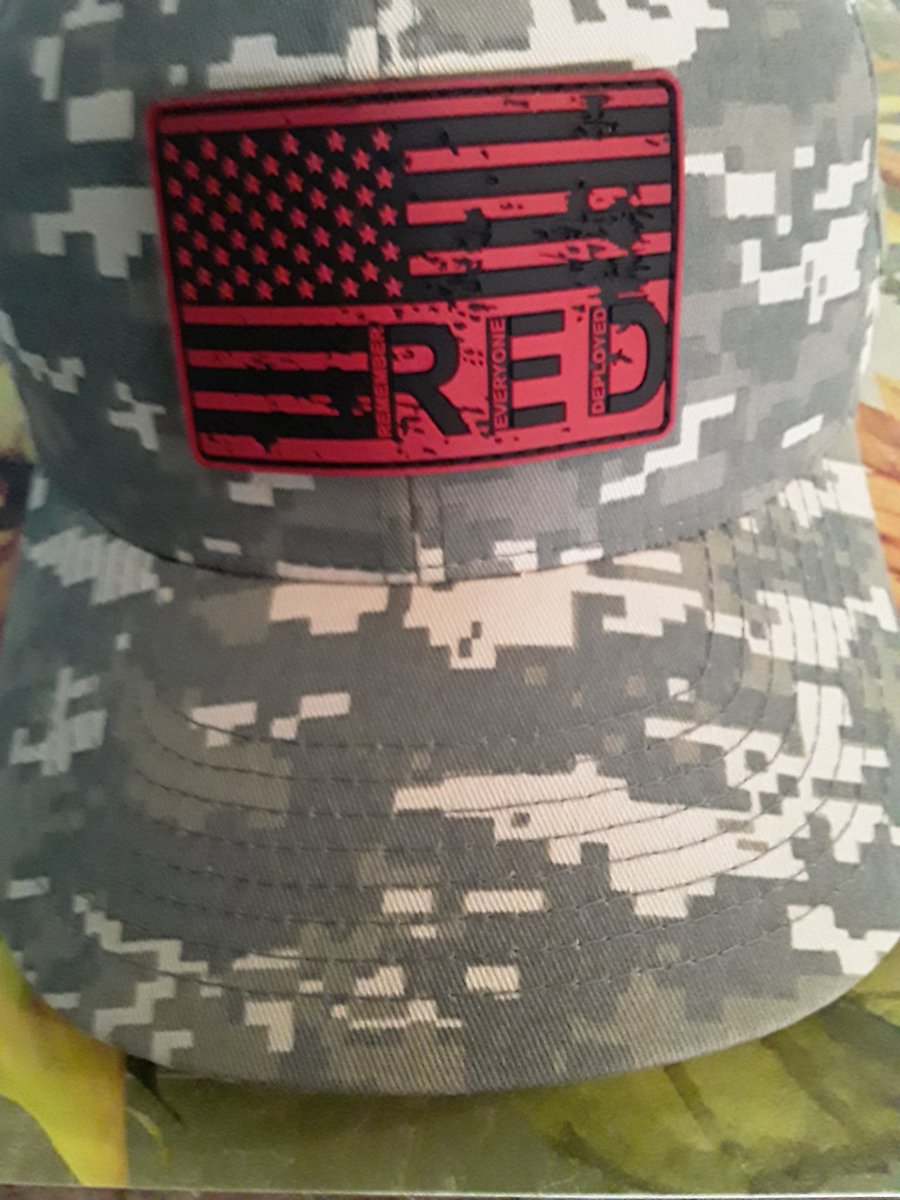 Doc_JJK's tweet photo. My #REDFriday hat.
#REMEMBERThoseDeployed today & everyday. https://t.co/qlX6kELRxZ