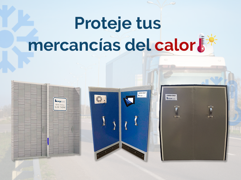 CargotrackEs's tweet photo. ¿Tus mercancías sufren daños por el calor del verano ☀🌡?
👉 Contáctanos: https://t.co/iQsDev0fuH , somos expertos en Control de Frío, nuestros separadores y mantas están especialmente diseñados para.. 🚛❄
#SlideTherm #CargoCold #CargoCoverPlus #Cargotrack #Transporte #Verano https://t.co/9B1VxxVmwp