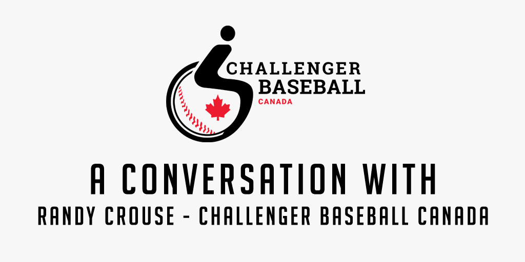 Randy Crouse, National Coordinator of Challenger Baseball Canada 🇨🇦 took some time to update us on:

⚾️ Overview of the program in 🇨🇦
⚾️ 2020 season
⚾️ Virtual Challenger Baseball National Jamboree

Check it out! ➡️ bit.ly/396hXGd