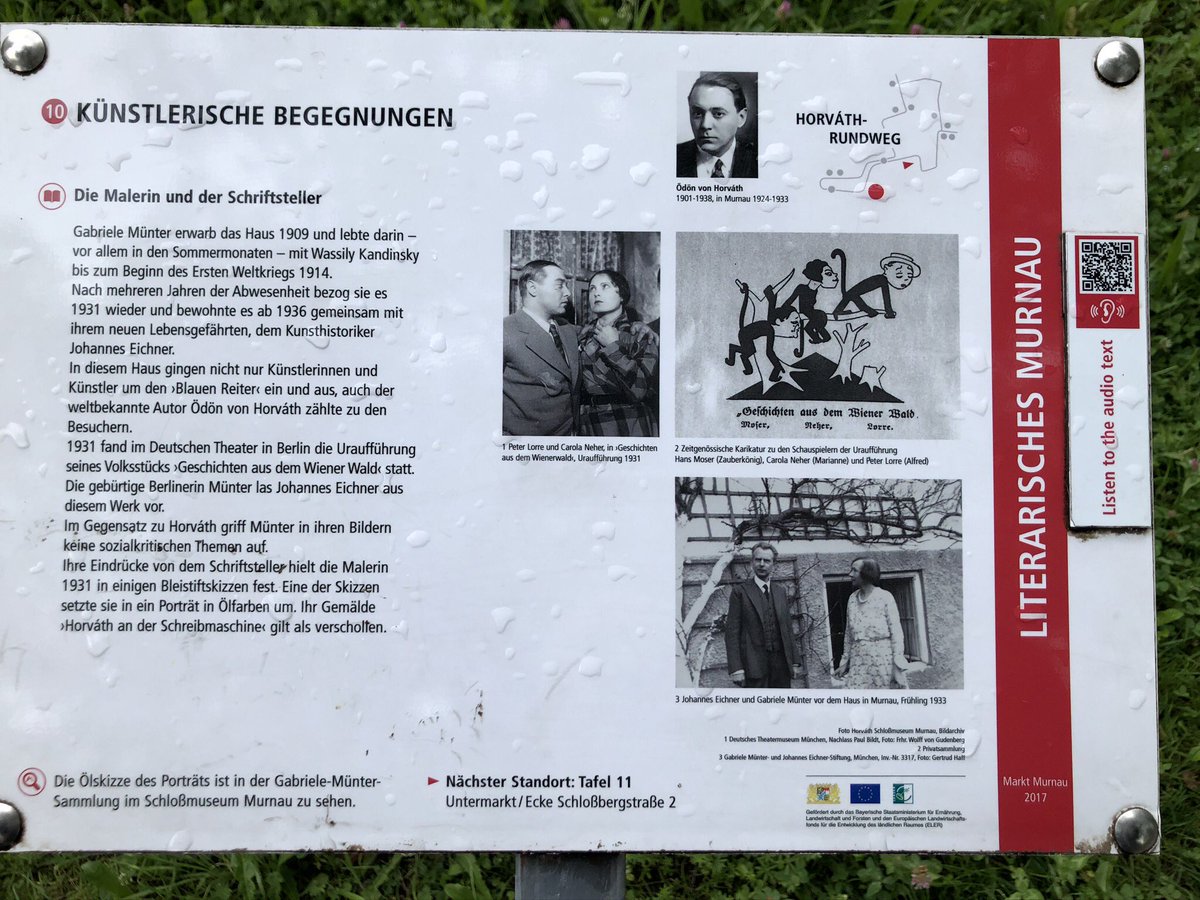 ukuenkler's tweet photo. Das oberbayerische #Murnau ist ein Ort der #Kunstgeschichte und der #Kunstvermittlung #GabrieleMünter #WassilyKandinski #BlauerReiter #AlexejJawlensky #MariannevonWerefkin #art #Murnau https://t.co/ZW7ujSeMCi #ÖdönvonHorváth #Münterhaus https://t.co/NaZkIcdS8a https://t.co/5nijk9BltE