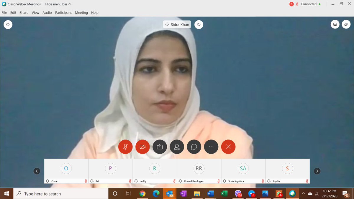 Congrats to <a href="/Sidra_Khaan/">Sidra Khan</a>, a Global Young Employers' Organisation Professionals Academy alum on an excellent presentation today at <a href="/GAN4Skills/">GAN Global</a> webinar on articulating new solutions to drive youth employment post #COVID__19. <a href="/AwukuIOE/">Anetha Awuku</a> <a href="/CEOE_ES/">CEOE</a> <a href="/GabrielaUriarte/">Gabriela Uriarte</a> <a href="/ITCILO/">ITCILO</a> <a href="/ioevoice/">IOE</a>