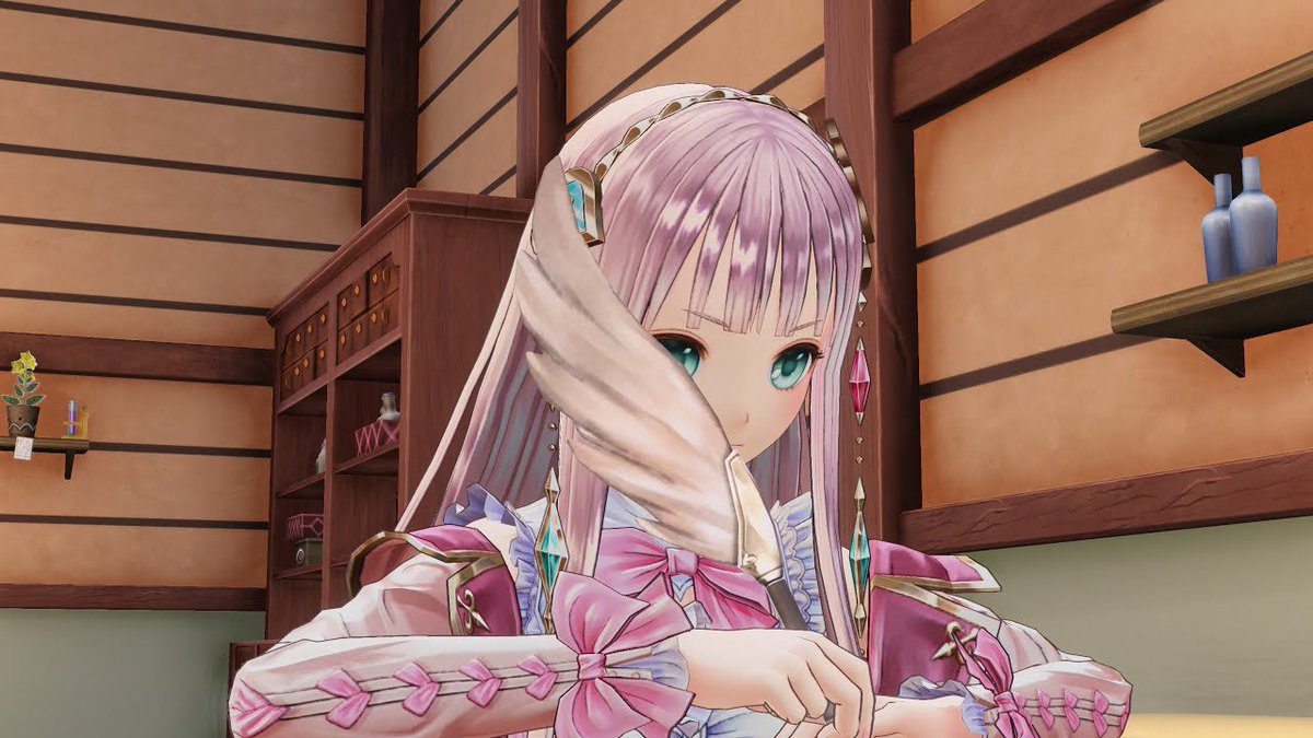 Atelier is a very "main character- centric" series. And Lulua is a delightful character, hilarious but also determinated, thoughtful and a devoted friend.One thing that impressed me about her was that she cares about everyone's feelings, including monsters.