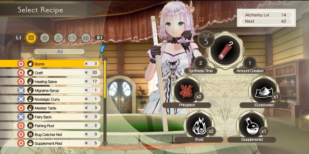 The gameplay, as Junzo Hosoi mentioned in a recent interview, represents the achievement of perfection of those mechanics that have been improved throughout previous games.Atelier Lulua has the best crafting system in the series and one of the best battle systems as well.