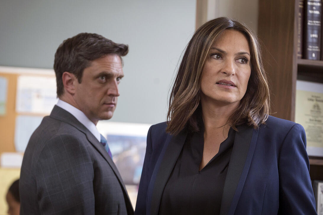 TVGuide's tweet photo. Olivia Benson's best partner on Law & Order: SVU (@nbcsvu) was actually ADA Barba (@RaulEEsparza) https://t.co/4r6FnAPZdn https://t.co/n5eFJkFT38