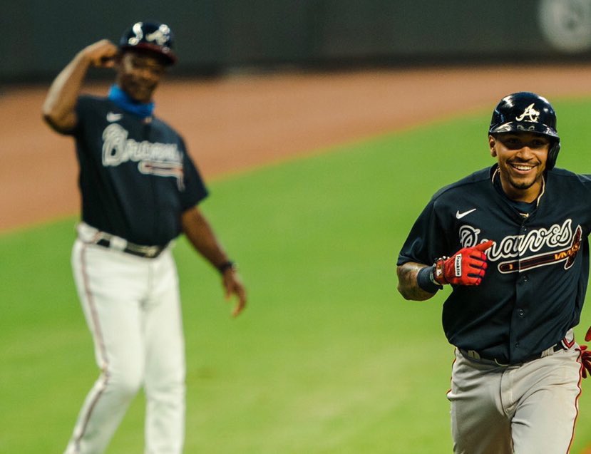 Braves's tweet photo. When you realize #OpeningDay is one week away!

#ForTheA https://t.co/JKL3DyzeWG
