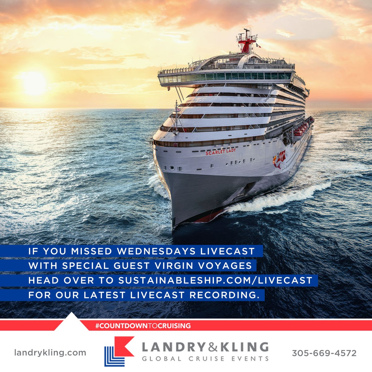 landryklingGCS's tweet photo. Head over to https://t.co/LvIM8Em2jn to learn about Virgin Voyages' sustainability practices and post COVID protocols.
#sustainability #sustainableships #virgin #virginvoyages https://t.co/Dw6HHxol5B