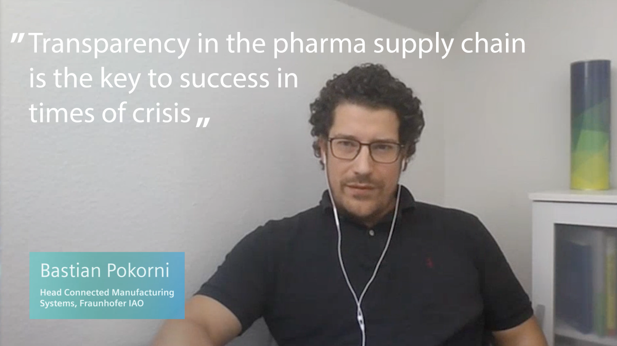 LindaGrass0's tweet photo. In times of crisis, transparency is the key to achieve success in the pharma #supplychain. Watch the full insights from Bastian Pokorni > https://t.co/OxfpaI0GIW @Siemens via @mirko_ross @LindaGrass0 #SiemensInfluencer #BYN20 https://t.co/yvT3KEUdxD