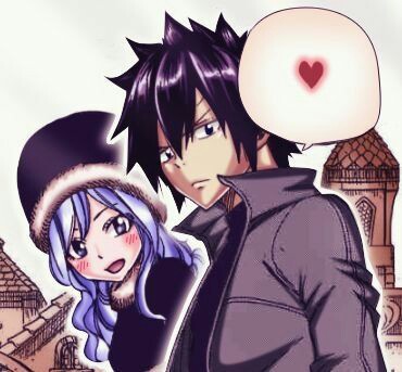 #FairyTail #Anime 
Gray ❄ x Juvia 💧