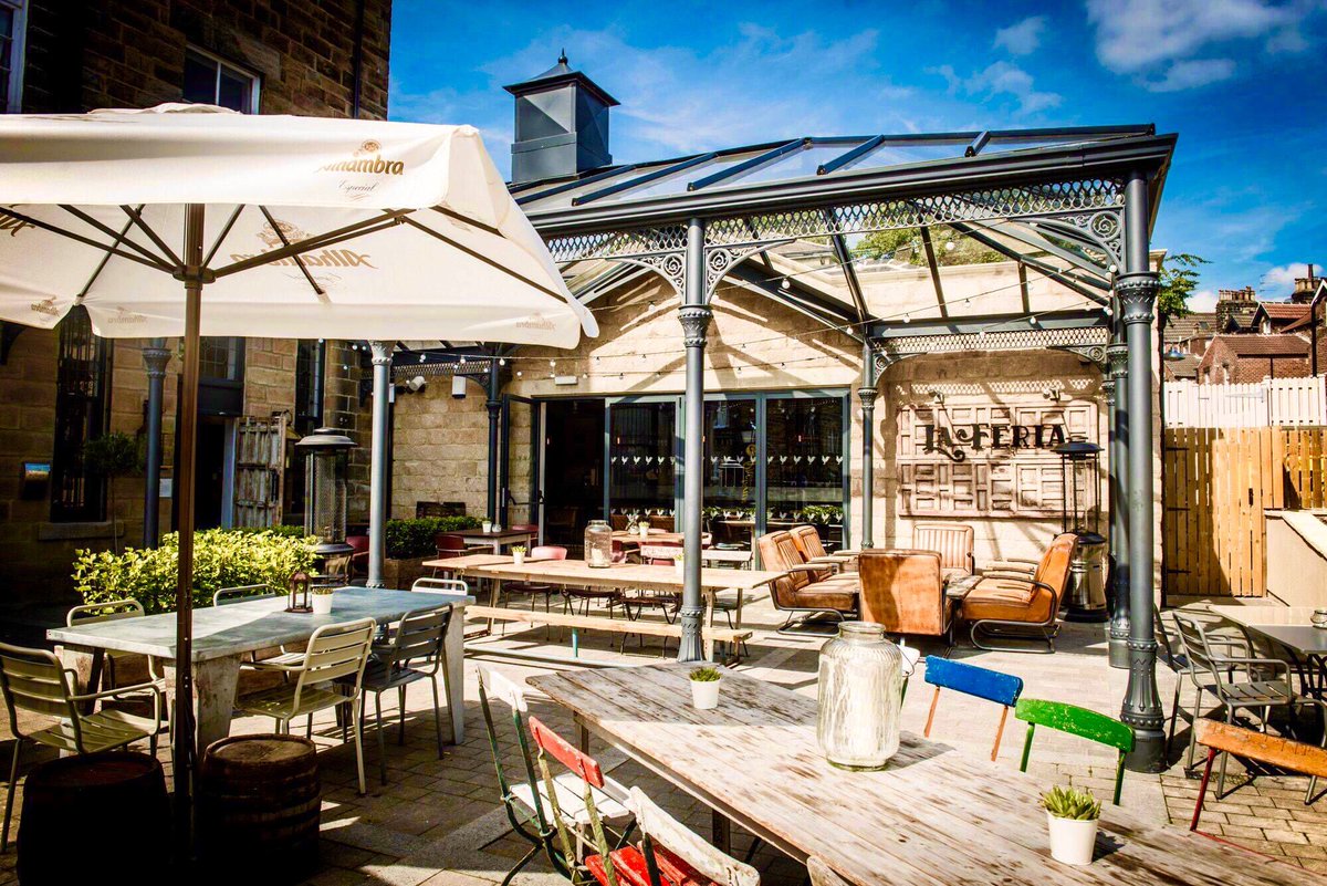 Our terrace has been very popular since we reopened. We’re obviously adhering to social distancing guidelines and there’s lots of space between tables, but sitting beneath a parasol with a lovely glass of rioja or an authentic Spanish beer, we think there’s nowhere better! Salud!