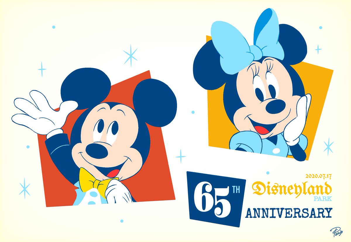 65周年おめでとう！✨
#Disneyland65 
#disneyland