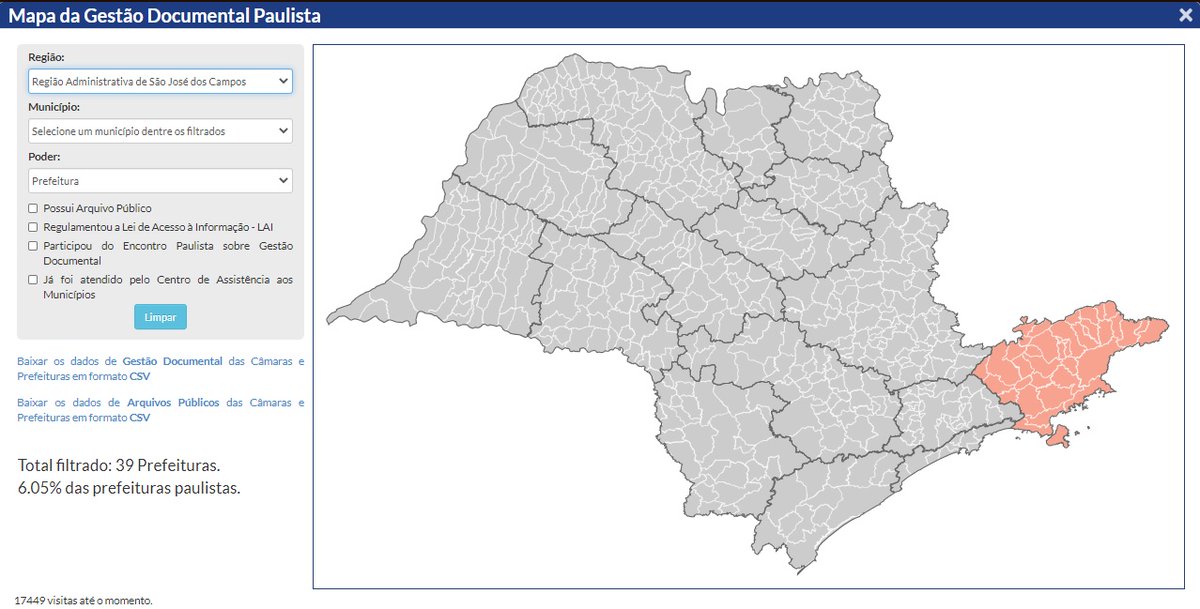 arquivoestadosp's tweet photo. Sua cidade tem Arquivo Público? Saiba mais no Mapa Paulista da Gestão Documental e Acesso à Informação: https://t.co/L6ZeQBq6jt
#LAI #acessoainformacao #municipiospaulistas #gestaodocumental #saesp #arquivoestadosp #arquivopublicosp #apesp #mapapaulista #archives #sp #brasil https://t.co/MB29uJYPIe