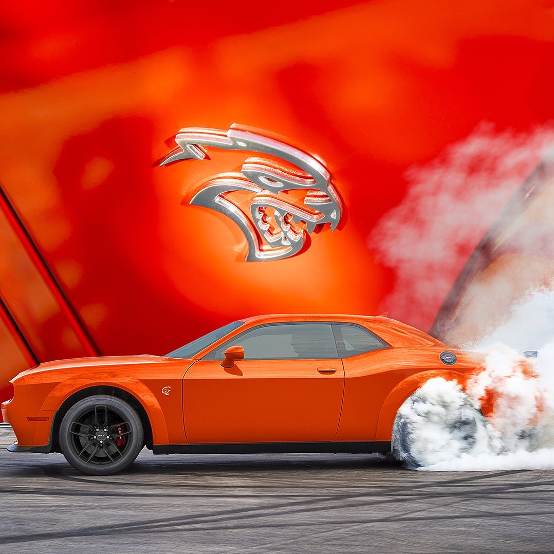 gulfcars's tweet photo. 717 reasons to celebrate 7/17 day?⁣ We’ll start. #1 Horsepower. Keep it going in the comments below. 👇⁣ ⁣ #ThatsMyDodge #DodgeChallenger #Dodge #Challenger #SRT #Hellcat #DodgeHellcat #Widebody #HellcatCharger #MuscleCars #CarPorn #MuscleCar https://t.co/SmsaM5KOCW