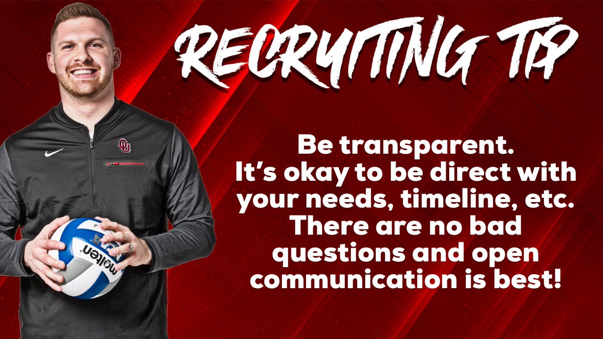 #RecruitingTipFriday 🏐🙌