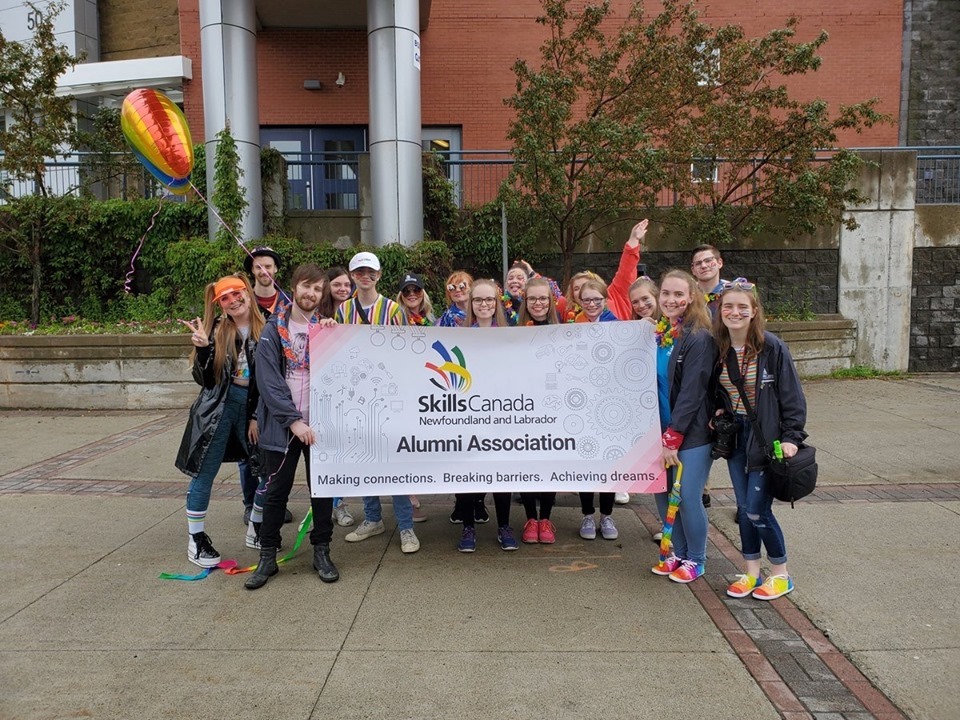 Skills Canada Newfoundland and Labrador would like to wish everybody a happy St. John’s Pride week! 🏳️‍🌈

Tuk, our new mascot, and the Construction Superheroes have come together to show how much they love having pride! ❤️

<a href="/Skills_Canada/">Skills Canada</a> 
<a href="/StJohnsPrideNL/">St. John's Pride</a> 
#StJohnsPride