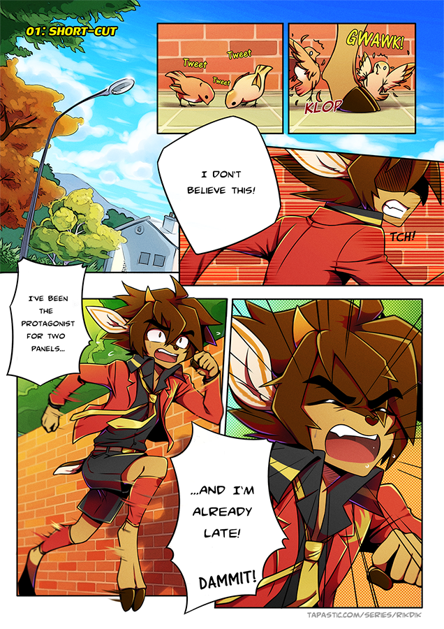 RikDik! pages 1-2. These are so old so don't look too hard but if you wanna read my deerboi comic, you can do so here -->https://t.co/M7NVd8c8hW
#comic #rikdik #deer #anthro #dikdik 