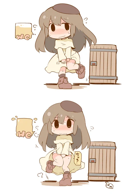 この頃のバランスのデフォルメも良いな・・・ 