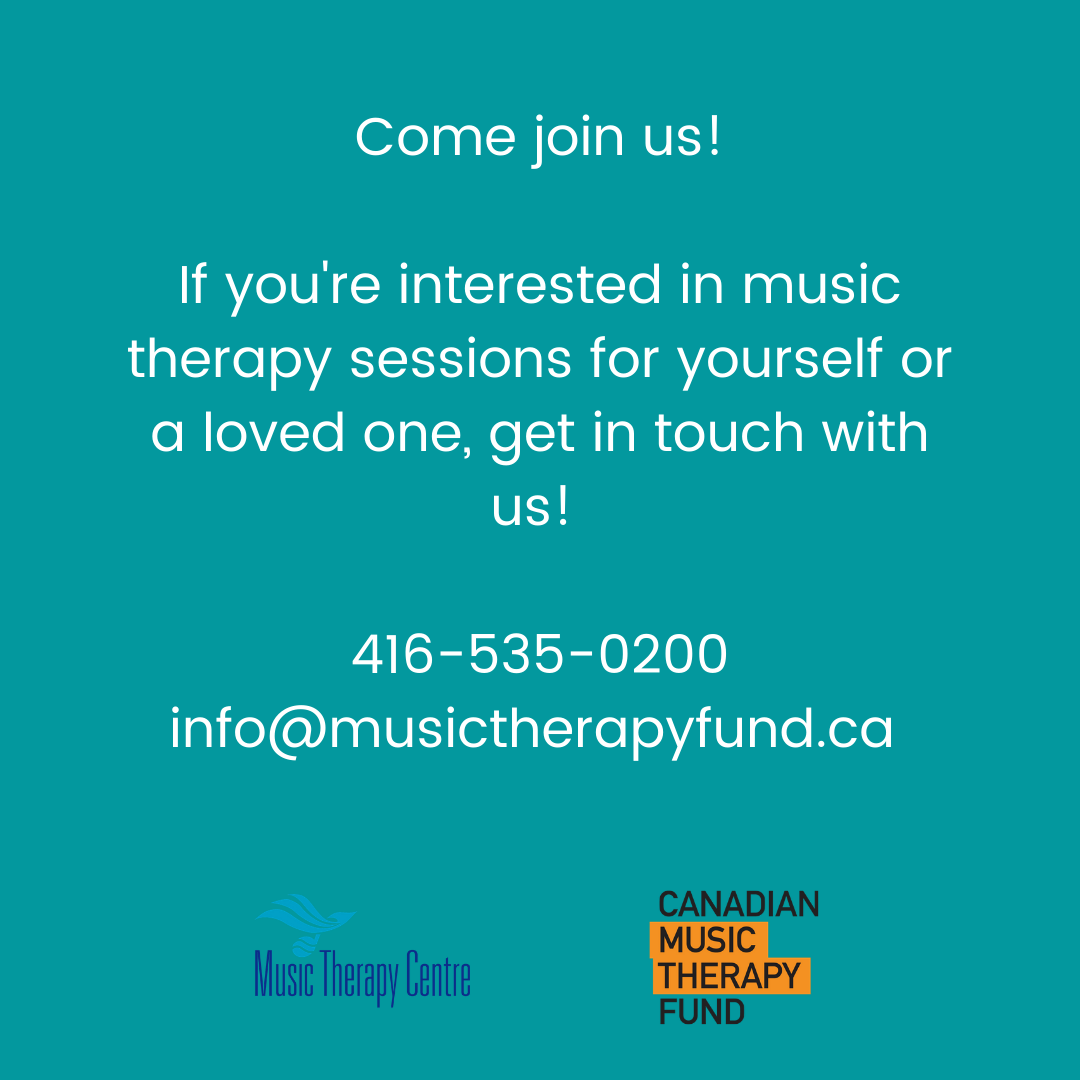 Interested in music therapy sessions for yourself or someone you love? Good news - we're OPEN! We are so excited to once again be offering in-person music therapy at our Toronto clinic space. 

#musictherapy #virtualtherapy #toronto #musicandhealth #torontotherapy