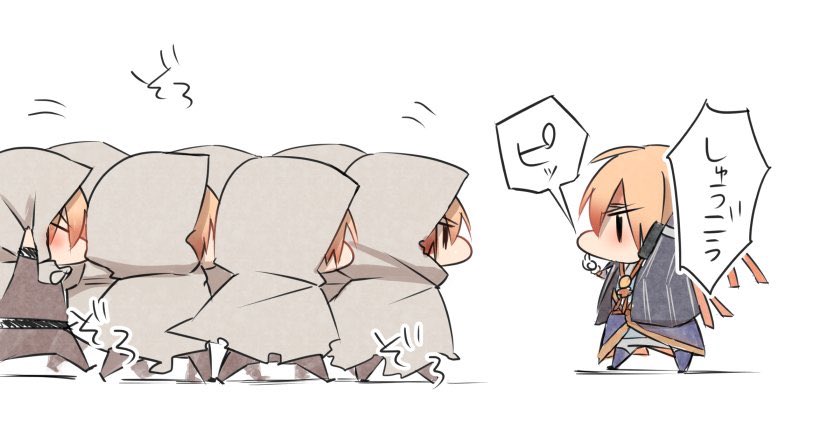 #デフォルメ絵を流してデフォルメ民を増やそう
ぷちぷち山姥切くん 