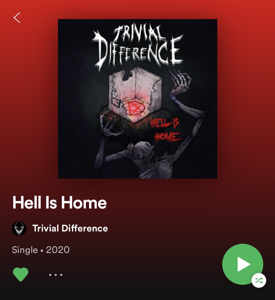 TrivialDiffere1's tweet photo. Our brand new single, Hell Is Home, is now live on across all major platforms, including Spotify, iTunes and Apple Music, Google Play, and many more!
Check it out and tell us what you think 🤘🏼

Tag us and use #trivialdifference to let us know your thoughts on the single! https://t.co/6mkQjCV0GO