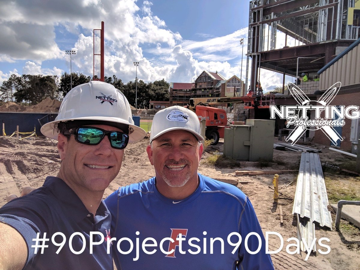 WillMinor09's tweet photo. #90Projectsin90Days #FastpitchFridays with the #NettingPros #netcommanders. Check out π some of our #Softballπ₯ #Backstop #BattingCages #BarrierNetting #WallPadding & #Windscreen Installation Projects that we have Designed & Installed over the years π₯!
π§ info@nettingpros.com https://t.co/miu8lVUuXF