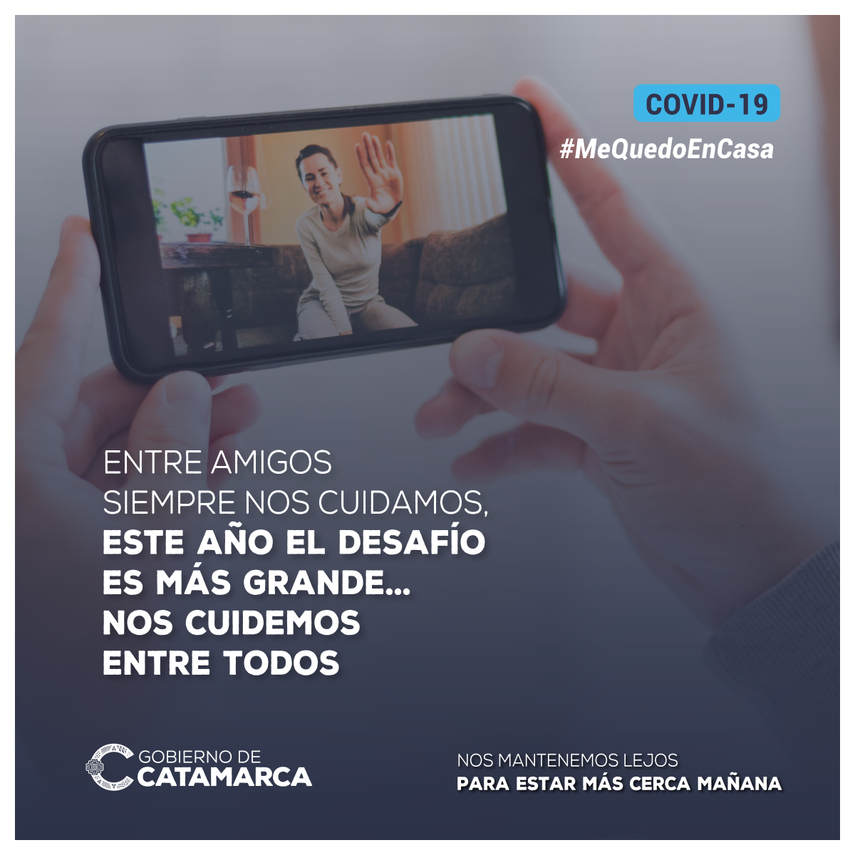 CatamarcaGob's tweet photo. #CuidoAMisAmigos #MeQuedoEnCasa #Catamarca https://t.co/KHwsgy5zvo