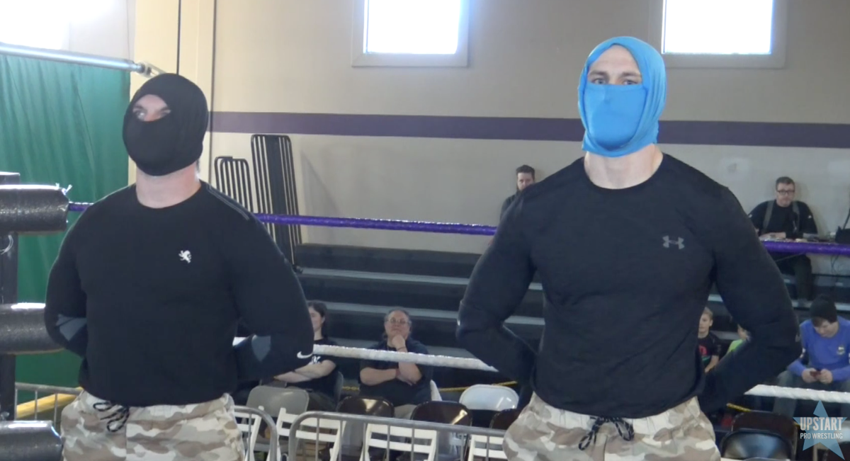 UpstartPro's tweet photo. . @TheLiverpoolLip's "special forces" security detail set the standard for wearing masks, way back on 2/29/2020 at the #DDIT! https://t.co/oMLhiyjn1h