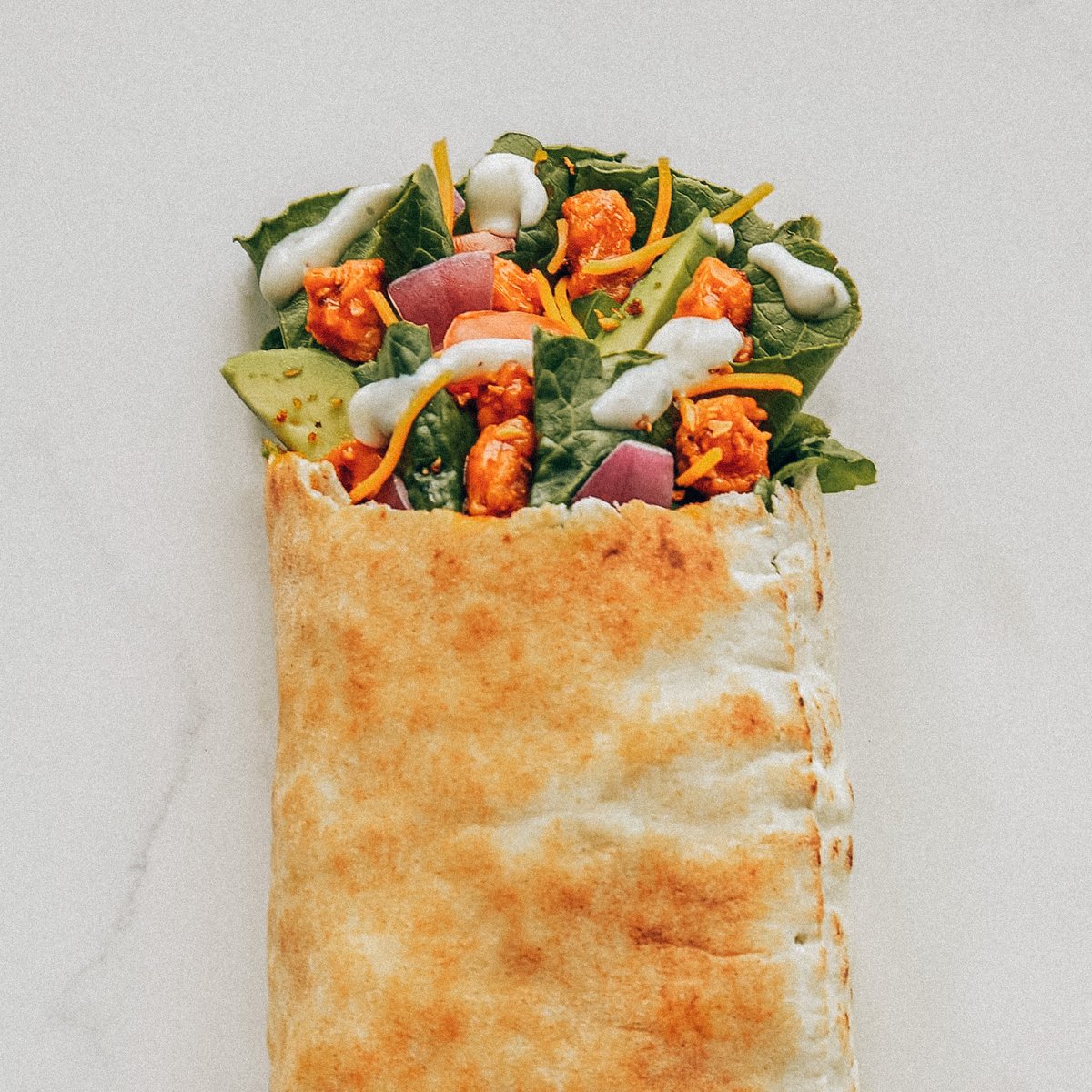 joinhellofriend's tweet image. Plant-based? Meat lover? Pita Pit on Cary St in Richmond has got it all for you! Check out their Beyond Meat Buffalo Ranch pita (pictured) and all of their tasty options today 🥙