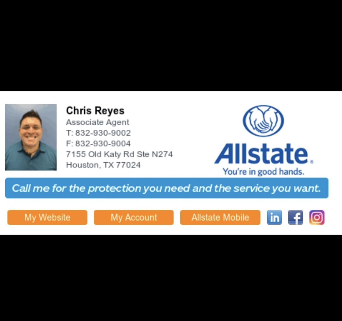 Big CONGRATS to our very own Chris Reyes for grinding towards a great new career! Give him a shout if you need a quote. 🤠 #htx #houston #insurance #getcovered #quoteme #allstate #agent #congrats #proudofourcrew #wildwesthouston