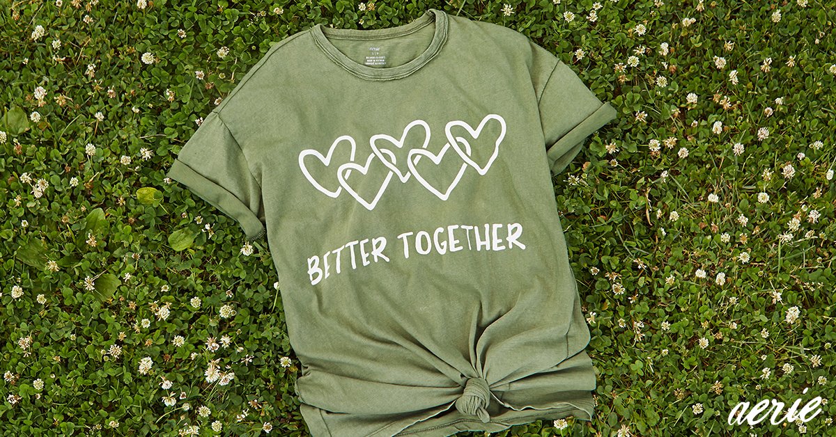 SpecialOlympics's tweet photo. In celebration of next week's Global Week of Inclusion, our friends from @Aerie have launched a limited edition shirt, with 100% of sales dedicated to supporting our athletes! 

More ➡️ https://t.co/6fQ9r35aYP. #ChooseToInclude https://t.co/MvswpiapiQ