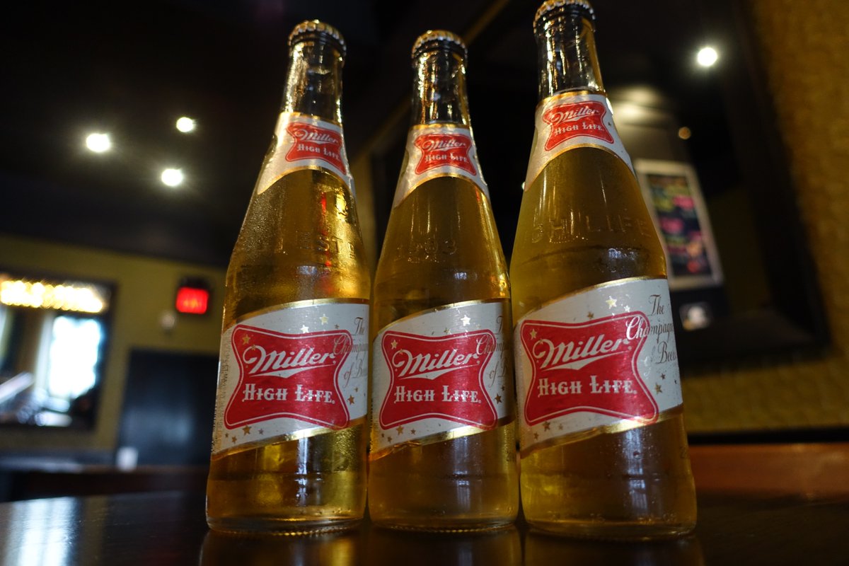 TheStClairBar's tweet photo. How about starting your weekend off on a high note? Or with a High Life? 

After 124 days, our doors have officially re-opened! We'll be here this Friday and Saturday night from 4pm - 10pm. Come say hello. https://t.co/i5xfFwbfmy