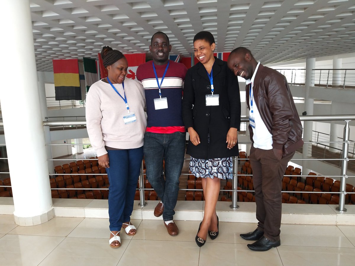 alexanderh_EMoS's tweet photo. We had the happiest moments with colleagues during the training @EaCenit, @MbarakaShakila, @dbms_semakula, @Mseke6, @KIVEYANGO, @HappynessChiku1 @SENIORKIPROP, @MwikaliM, @IvanKoojo, @IrankundaDeo, @nakadori, at @NM_AIST and @ErickChrispin fro @truemaisha.
#fully_equipped https://t.co/kL2kfpJL3R