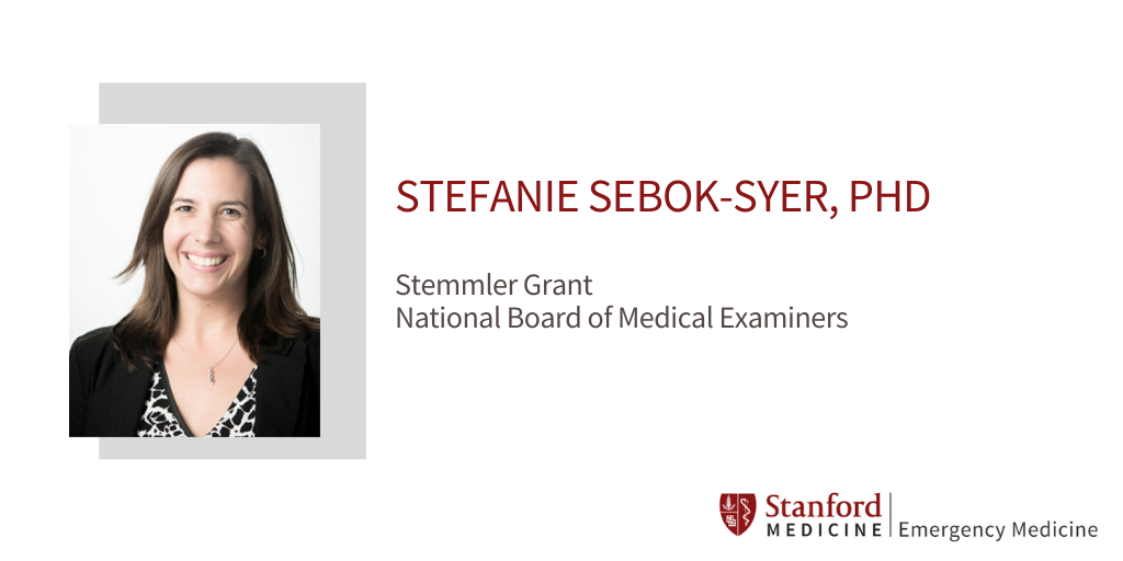 Congratulations to @StefSebok & @LingardLorelei on receiving the @NBMEnow 2-year Stemmler Grant to support 'Conceptualizing and Assessing Interdependent Performance in Collaborative Clinical Environments.”
