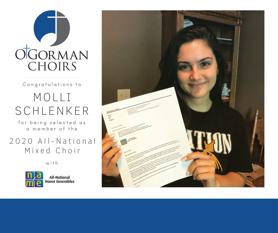 OGChoirs's tweet photo. Congrats, Molli!! https://t.co/K4FWOeZCzL