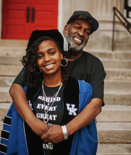 Well guys... I’m officially Dr. Coomer and my daddy cried like a baby... Dr. Cagney Elayna Coomer... Imagine that.. oh wait we did and look at us now ✊🏿