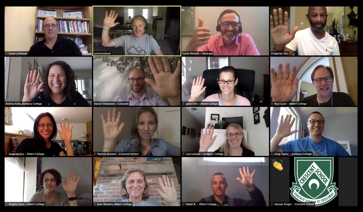jmedved's tweet photo. That' a wrap! The 3rd cohort of the 
@CAIS_Schools Strategic Change Accelerator is now launched! Congrats to @Crescent_School @ashburycollege @AlbertCollege
for roadmapping such innovative change projects. You are go for launch! #caisli2020
@Think_teach
@GrantLichtman
@pgmacd https://t.co/vpFR7Tymcf