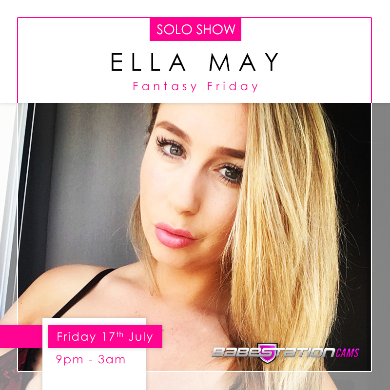 It's Friday and Ella returns, have your fantasies come true with Ella May on cam https://t.co/y1Pi7ugLrf