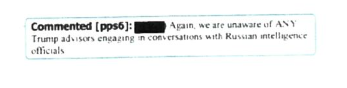 Q for  @Comey: new FBI docs show Strzok wrote: "We are unaware of ANY Trump advisors engaging in conversations with Russian intelligence officials." This was after FBI knew  @GeorgePapa19 spoke to Mifsfud. So why, 2 years later, did you claim that Mifsud is "a Russian agent"?